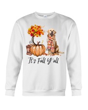 It is Fall - golden Retriever 1 Crewneck Sweatshirt tile