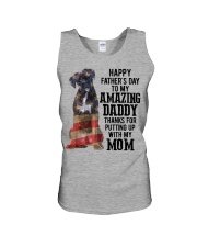 Daddy Day Boxer Unisex Tank tile