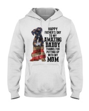Daddy Day Boxer Hooded Sweatshirt tile