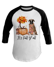 It is Fall - Boxer Baseball Tee tile