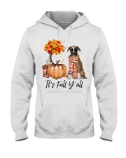 It is Fall - Boxer Hooded Sweatshirt tile