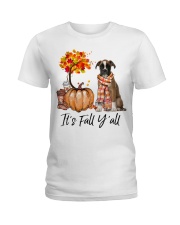 It is Fall - Boxer Ladies T-Shirt tile