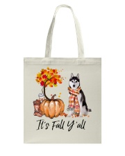 It is Fall - husky 2 Tote Bag tile