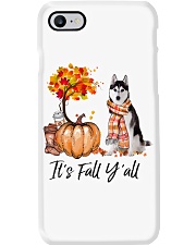It is Fall - husky 2 Phone Case tile