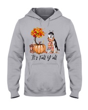 It is Fall - husky 2 Hooded Sweatshirt front