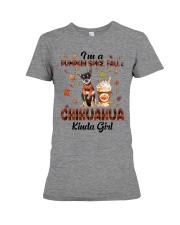 Pumpkin Kinda - Chihuahua Premium Fit Ladies Tee tile
