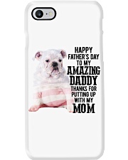 Father Day - English Bulldog Phone Case tile