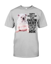 Father Day - English Bulldog Classic T-Shirt front