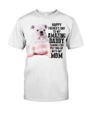 Father Day - English Bulldog Classic T-Shirt tile
