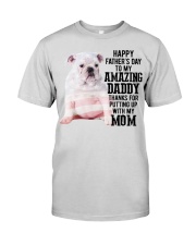 Father Day - English Bulldog Premium Fit Mens Tee tile