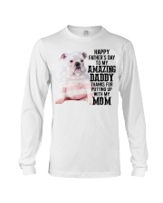 Father Day - English Bulldog Long Sleeve Tee tile