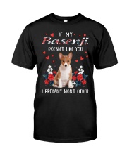 Either - Basenji Classic T-Shirt front