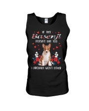 Either - Basenji Unisex Tank tile