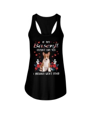 Either - Basenji Ladies Flowy Tank tile