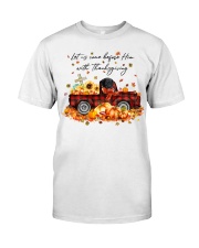 Thanksgiving - BLACK Maltipoo Premium Fit Mens Tee tile