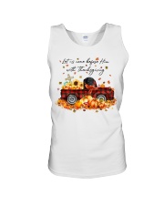 Thanksgiving - BLACK Maltipoo Unisex Tank tile