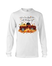 Thanksgiving - BLACK Maltipoo Long Sleeve Tee tile