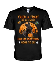 Good Treat - Scottish Terrier V-Neck T-Shirt tile