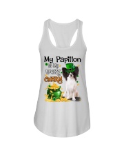 Lucky Charm - Papillon 3 Ladies Flowy Tank tile