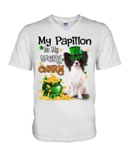 Lucky Charm - Papillon 3 V-Neck T-Shirt tile