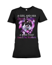 Broken - French Bulldog Premium Fit Ladies Tee tile