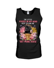 The Little - BLACK Morkie Unisex Tank tile