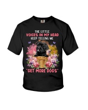 The Little - BLACK Morkie Youth T-Shirt tile