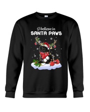 Santa Reindeer - Black Cocker Spaniel Crewneck Sweatshirt tile