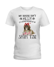 Messy - Shih Tzu 1 Ladies T-Shirt tile