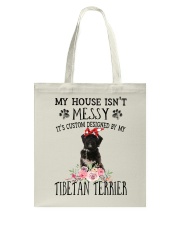 Messy - Tibetan Terrier 2 Tote Bag tile