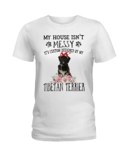 Messy - Tibetan Terrier 2 Ladies T-Shirt tile