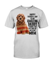 Father Day - Goldendoodle Premium Fit Mens Tee tile