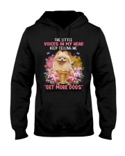 The Little - CREAM Pomeranian Hooded Sweatshirt tile
