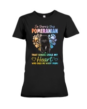Kinda Stole - BLACK Pomeranian Premium Fit Ladies Tee tile