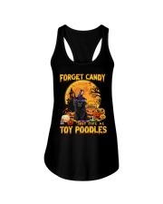 Give Me - BLACK Toy Poodle Ladies Flowy Tank tile