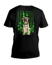 Lucky Flag - Anatolian Shepherd V-Neck T-Shirt tile