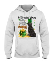 Lucky Charm - Flat-coated Retriever Hooded Sweatshirt tile
