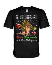 Ornament - Bloodhound V-Neck T-Shirt tile