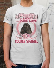 Loyalty - BLACK American Cocker Spaniel Classic T-Shirt apparel-classic-tshirt-lifestyle-30