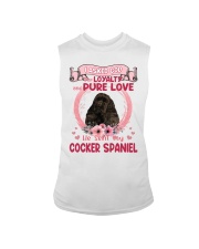 Loyalty - BLACK American Cocker Spaniel Sleeveless Tee tile