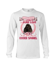 Loyalty - BLACK American Cocker Spaniel Long Sleeve Tee tile