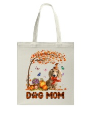 Pumpkin Mom - CREAM Long Haired Dachshund Tote Bag tile