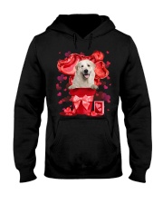 Valentine Pot - Great Pyrenees 2 Hooded Sweatshirt tile