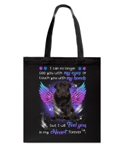 Feel You - BLACK Pug 2 Tote Bag tile