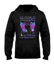 Feel You - BLACK Pug 2 Hooded Sweatshirt tile