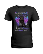Feel You - BLACK Pug 2 Ladies T-Shirt tile