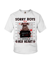 Stole - CHOCOLATE Miniature Schnauzer Youth T-Shirt tile