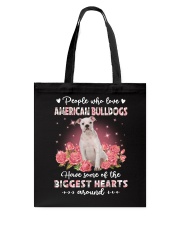 Biggest - American Bulldog 2 Tote Bag tile
