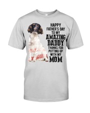 Father Day - English Springer Spaniel Premium Fit Mens Tee tile