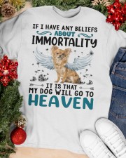 Immortality - Long-haired Tan Chihuahua Classic T-Shirt apparel-classic-tshirt-lifestyle-front-81